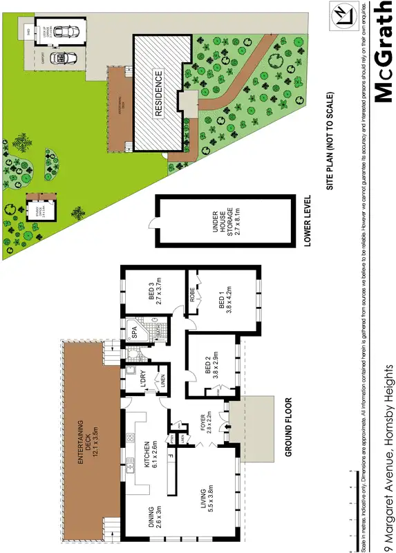 Floorplan of Homely house listing, 9 Margaret Avenue, Hornsby Heights NSW 2077