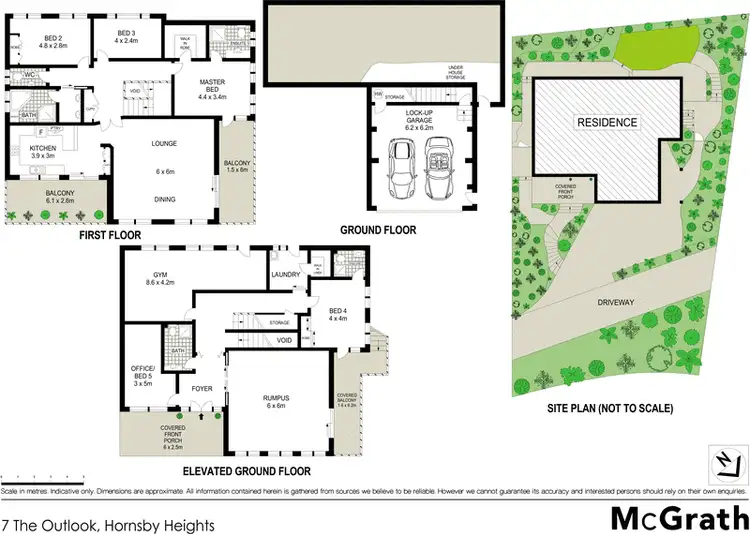 Floorplan of Homely house listing, 7 The Outlook, Hornsby Heights NSW 2077