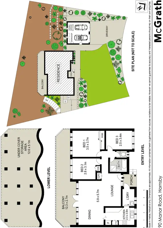 Floorplan of Homely house listing, 90 Manor Road, Hornsby NSW 2077