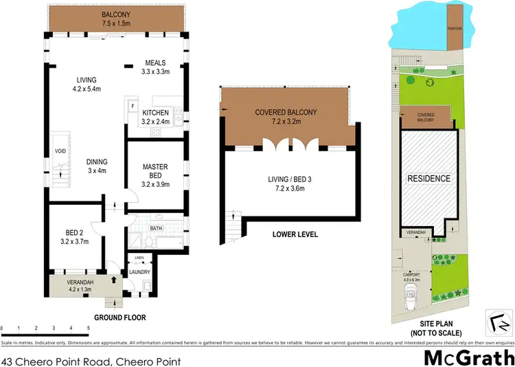 Floorplan of Homely house listing, 43 Cheero Point Road, Cheero Point NSW 2083