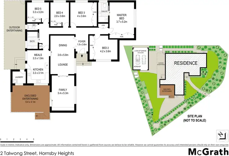 Floorplan of Homely house listing, 2 Talwong Street, Hornsby Heights NSW 2077