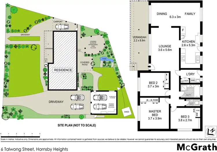 Floorplan of Homely house listing, 6 Talwong Street, Hornsby Heights NSW 2077