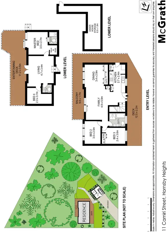 Floorplan of Homely house listing, 11 Camiri Street, Hornsby Heights NSW 2077