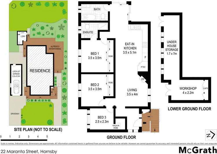 Floorplan of Homely house listing, 22 Maranta Street, Hornsby NSW 2077