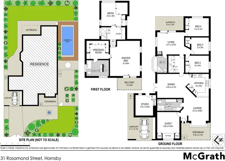 Floorplan of Homely house listing, 31 Rosamond Street, Hornsby NSW 2077