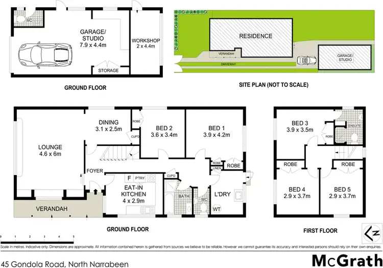 Floorplan of Homely house listing, 45 Gondola Road, North Narrabeen NSW 2101