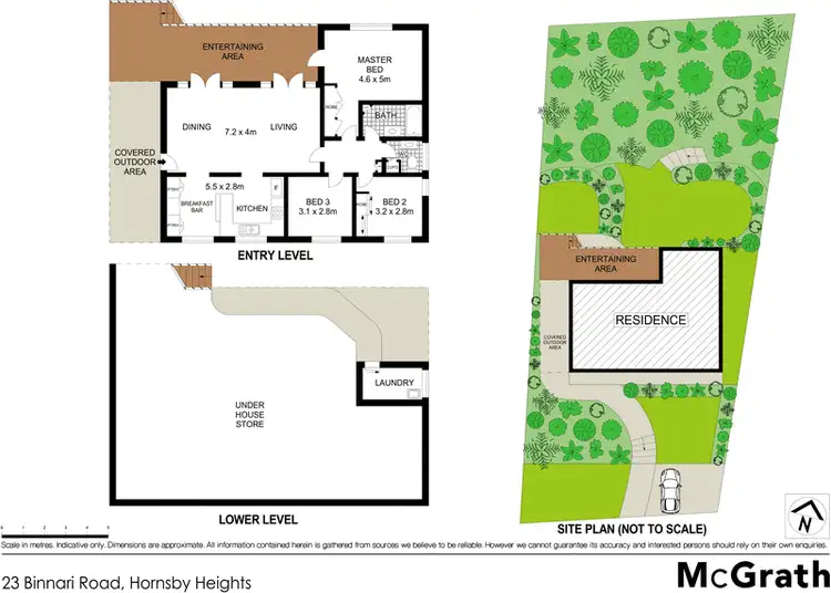 Floorplan of Homely house listing, 23 Binnari Road, Hornsby Heights NSW 2077