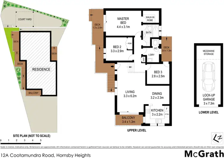 Floorplan of Homely semi-detached listing, 12A Cootamundra Road, Hornsby Heights NSW 2077