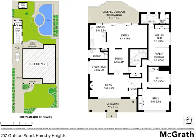 Floorplan of Homely house listing, 207 Galston Road, Hornsby Heights NSW 2077