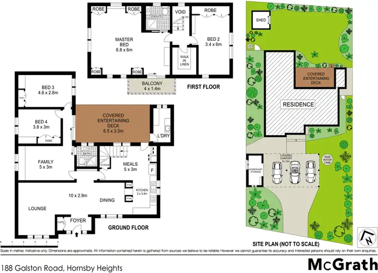 Floorplan of Homely house listing, 188 Galston Road, Hornsby Heights NSW 2077