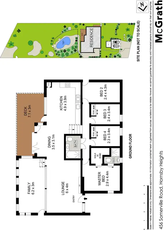 Floorplan of Homely house listing, 456 Somerville Road, Hornsby Heights NSW 2077