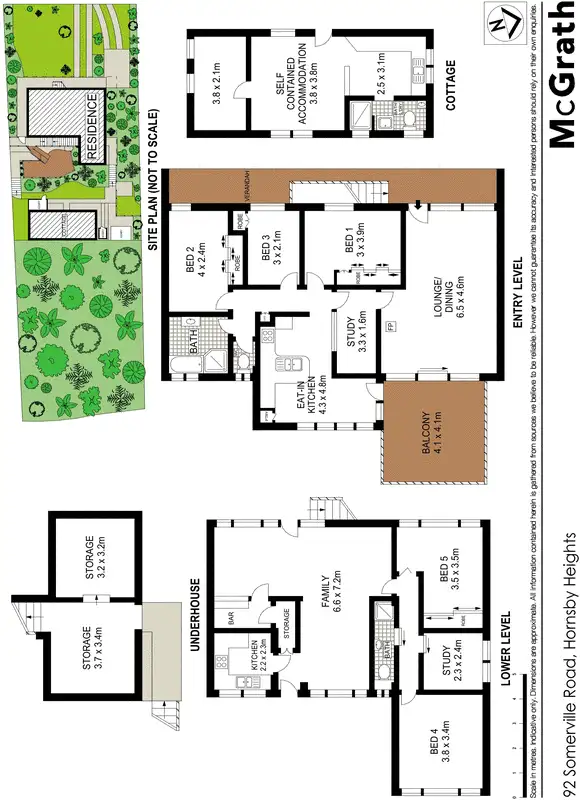 Floorplan of Homely house listing, 92 Somerville Road, Hornsby Heights NSW 2077