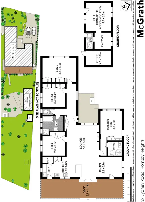 Floorplan of Homely house listing, 27 Sydney Road, Hornsby Heights NSW 2077