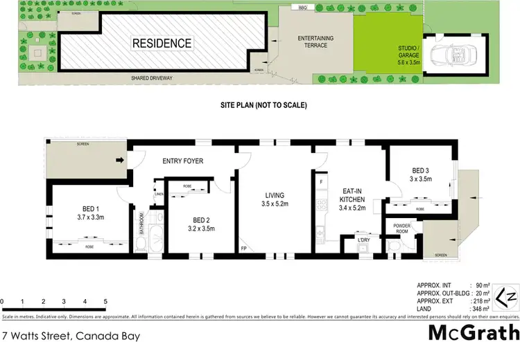 Floorplan of Homely house listing, 7 Watts Street, Canada Bay NSW 2046
