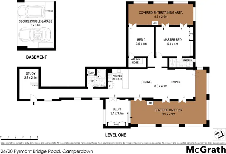 Floorplan of Homely apartment listing, 26/20 Pyrmont Bridge Road, Camperdown NSW 2050