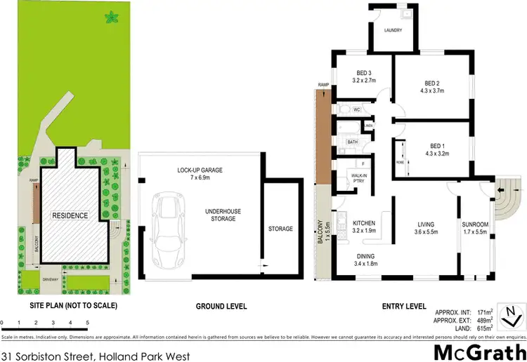 Floorplan of Homely semi-detached listing, 31 Sorbiston Street, Holland Park West QLD 4121