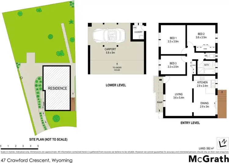 Floorplan of Homely house listing, 47 Crawford Crescent, Wyoming NSW 2250