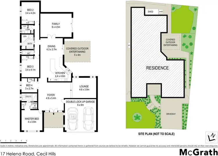 Floorplan of Homely house listing, 17 Helena Road, Cecil Hills NSW 2171