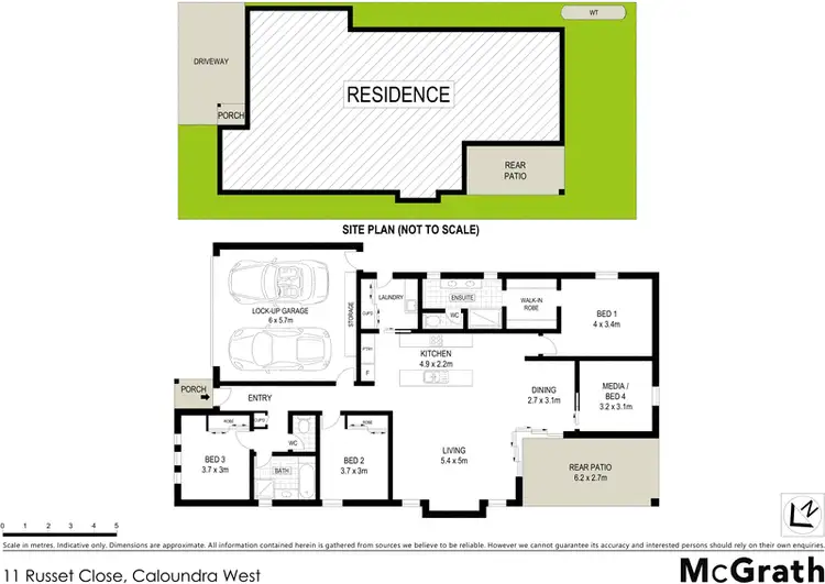 Floorplan of Homely house listing, 11 Russet Close, Caloundra West QLD 4551