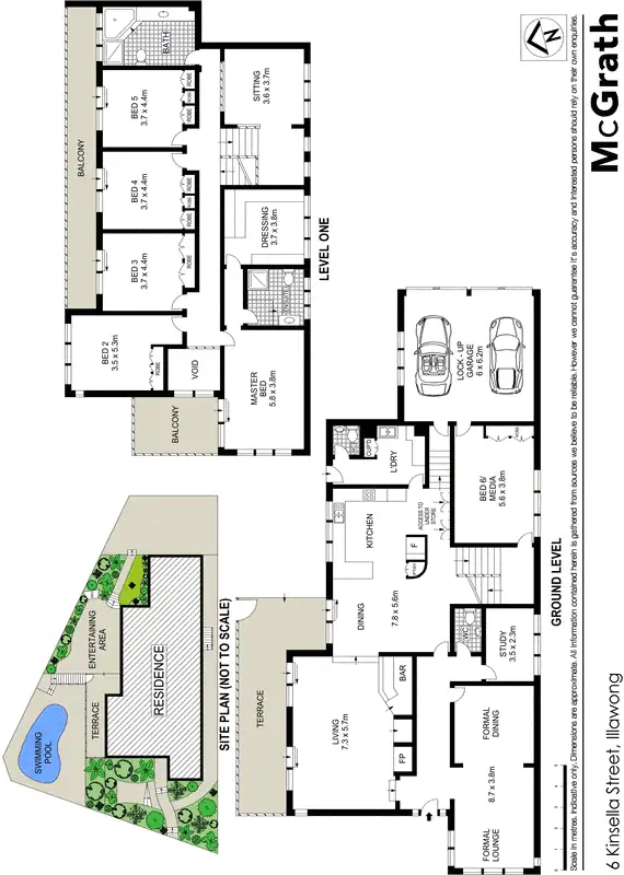 Floorplan of Homely house listing, 6 Kinsella Street, Illawong NSW 2234