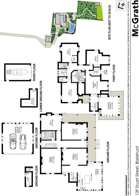 Floorplan of Homely house listing, 139 Stuart Street, Blakehurst NSW 2221