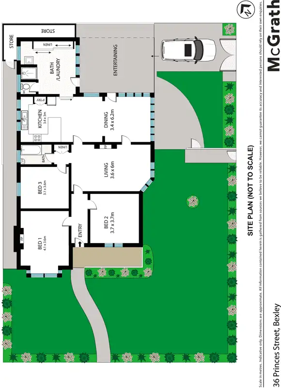 Floorplan of Homely house listing, 36 Princes Street, Bexley NSW 2207