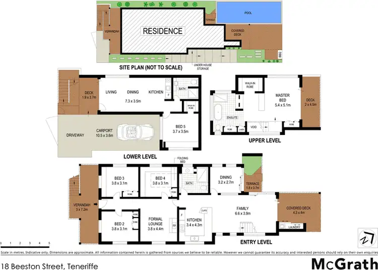 Floorplan of Homely house listing, 18 Beeston Street, Teneriffe QLD 4005