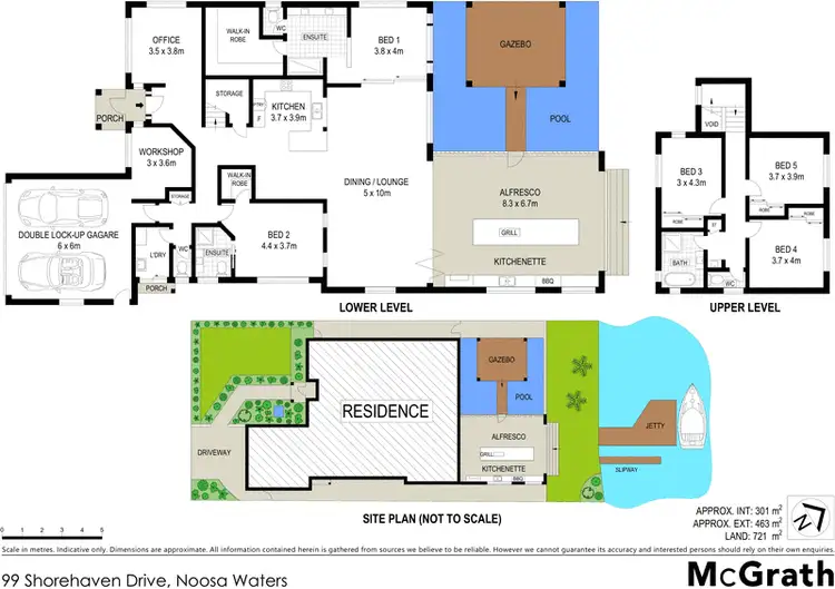Floorplan of Homely house listing, 99 Shorehaven Drive, Noosa Waters QLD 4566