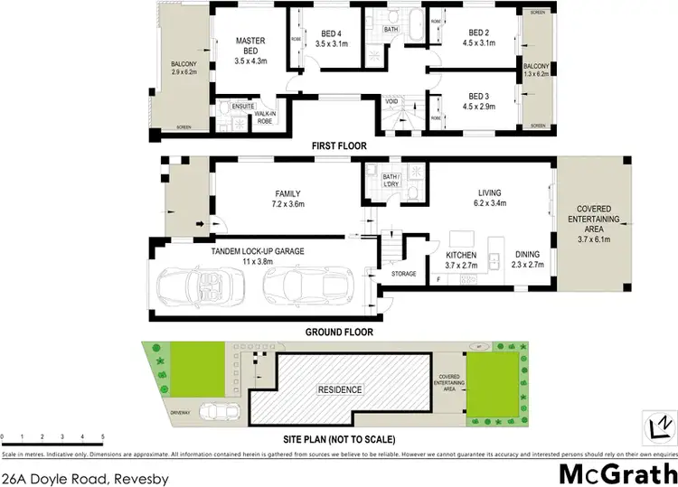 Floorplan of Homely house listing, 26A Doyle Road, Revesby NSW 2212