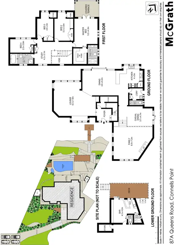 Floorplan of Homely house listing, 87A Queens Road, Connells Point NSW 2221