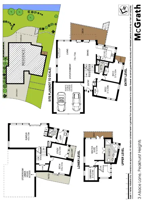 Floorplan of Homely house listing, 3 Alsace Lane, Peakhurst Heights NSW 2210