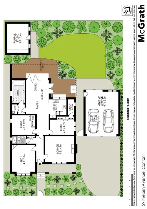 Floorplan of Homely house listing, 29 Nielsen Avenue, Carlton NSW 2218
