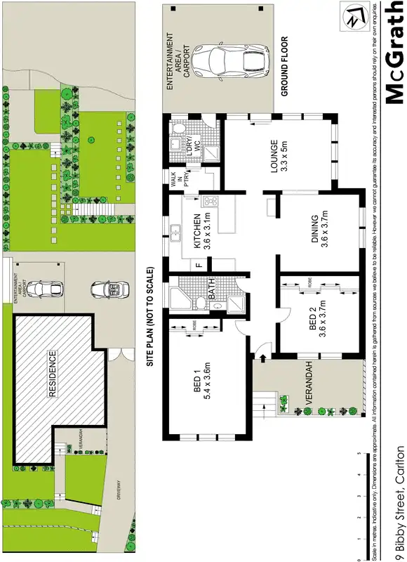 Floorplan of Homely house listing, 9 Bibby Street, Carlton NSW 2218