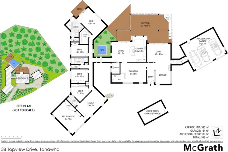 Floorplan of Homely house listing, 38 Topview Drive, Tanawha QLD 4556