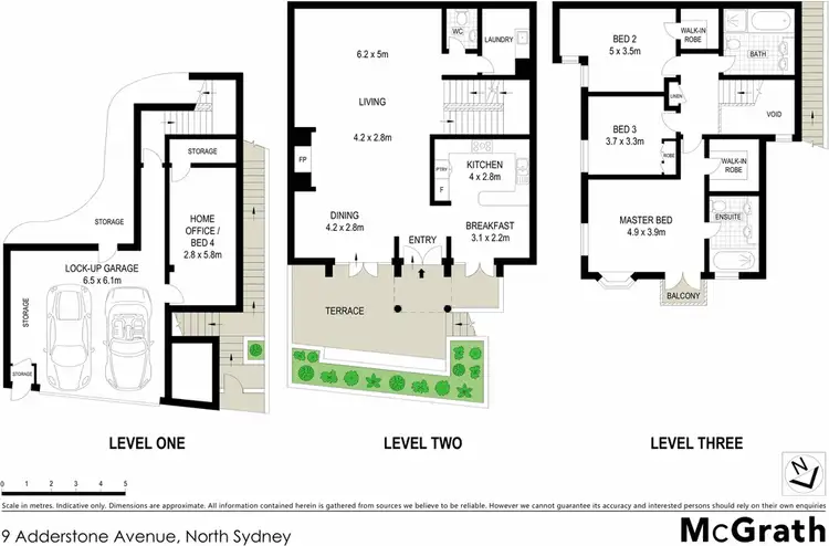 Floorplan of Homely house listing, 9 Adderstone Avenue, North Sydney NSW 2060