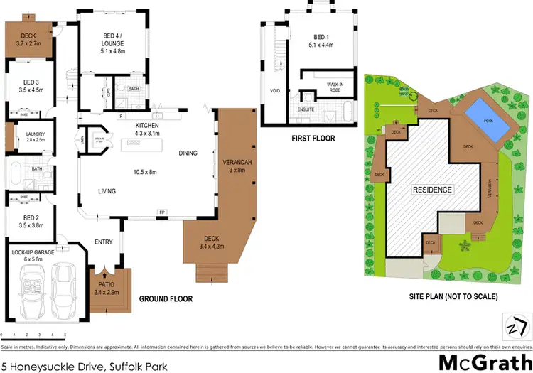 Floorplan of Homely house listing, 5 Honeysuckle Drive, Suffolk Park NSW 2481