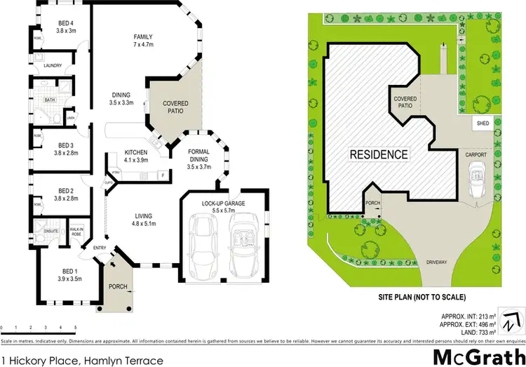 Floorplan of Homely house listing, 1 Hickory Place, Hamlyn Terrace NSW 2259
