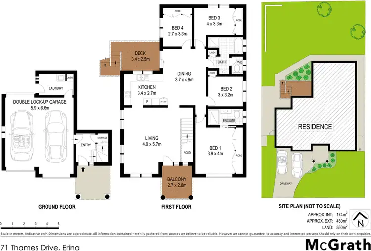 Floorplan of Homely house listing, 71 Thames Drive, Erina NSW 2250