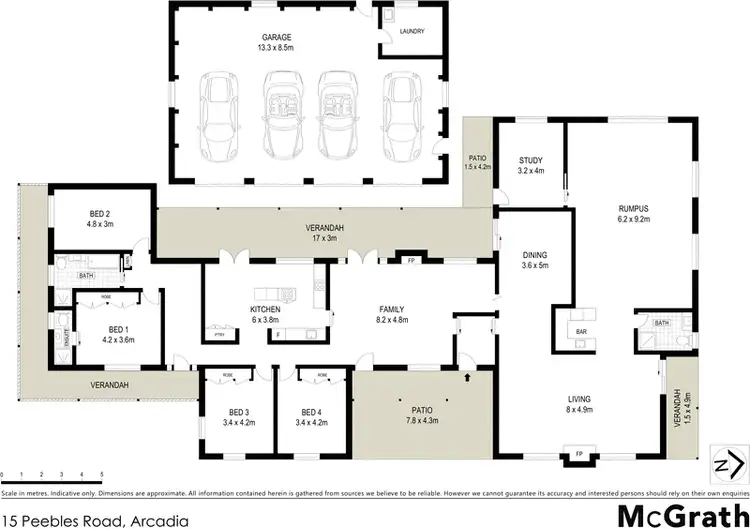 Floorplan of Homely house listing, 15 Peebles Road, Arcadia NSW 2159