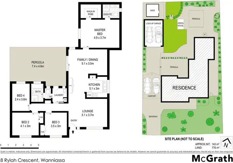 Floorplan of Homely house listing, 8 Rylah Crescent, Wanniassa ACT 2903