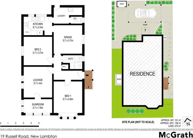 Floorplan of Homely house listing, 19 Russell Road, New Lambton NSW 2305