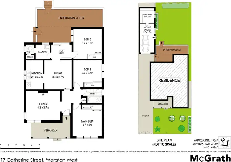 Floorplan of Homely house listing, 17 Catherine Street, Waratah West NSW 2298