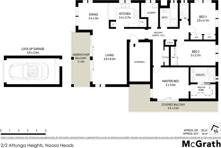 Floorplan of Homely apartment listing, 2/2 Attunga Heights, Noosa Heads QLD 4567