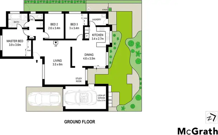 Floorplan of Homely villa listing, 3/95 MacKenzie Street, Revesby NSW 2212