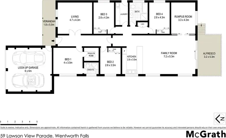 Floorplan of Homely house listing, 59 Lawson View Parade, Wentworth Falls NSW 2782