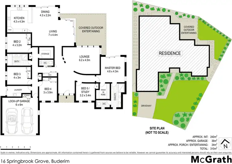 Floorplan of Homely house listing, 16 Springbrook Grove, Buderim QLD 4556
