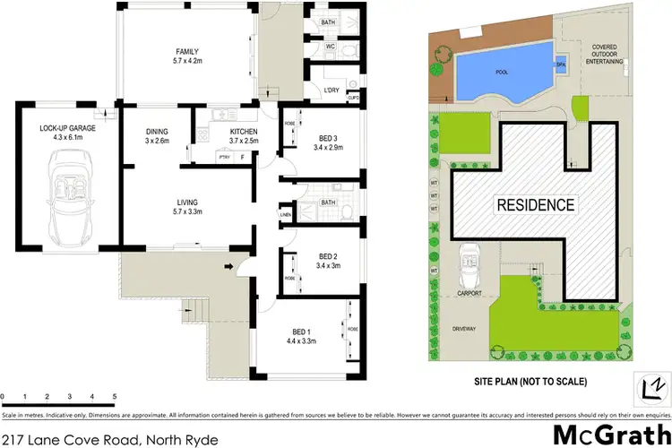 Floorplan of Homely house listing, 217 Lane Cove Road, North Ryde NSW 2113