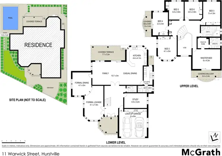 Floorplan of Homely house listing, 11 Warwick Street, Hurstville NSW 2220