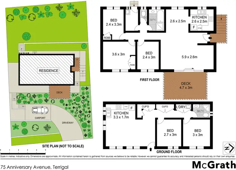 Floorplan of Homely apartment listing, 75 Anniversary Avenue, Terrigal NSW 2260