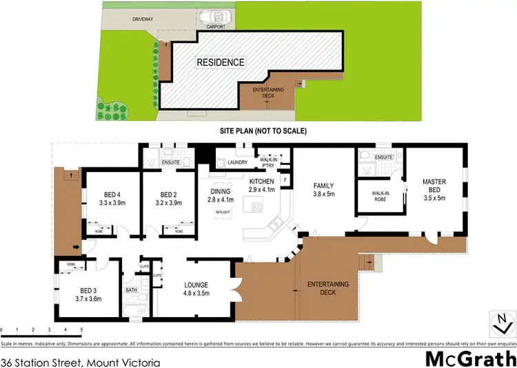 Floorplan of Homely house listing, 36 Station Street, Mount Victoria NSW 2786